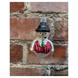 Inge-Glas Snowman Ornament, Made in Germany