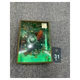 Metallic Green Bell Cluster