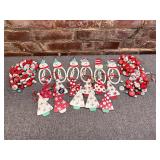 Wood Painted Christmas Decor