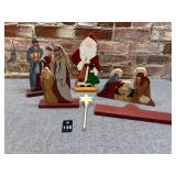 Wooden Nativity