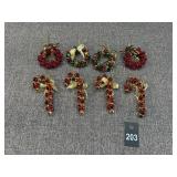 Beaded Bell Ornaments