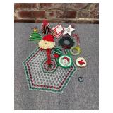 Lot of Homemade Christmas Decor