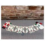 Plastic Canvas Christmas Wall Hanger
