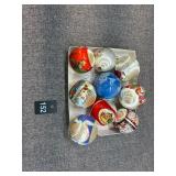 Vintage Satin Ornaments