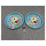 2 Designed by Daher Christmas Trays, England