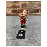Santa Claus Ornament, Pipe Cleaner & Spun Cotton