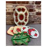 Vintage Disposable Christmas Tableware