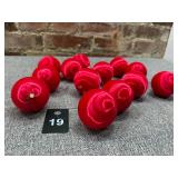 Red Satin Ornaments