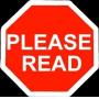 Please Read: PICK-UP