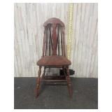 Vintage spindle style wooden chair