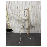 wrought iron garden sundial statue