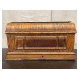 wooden bentwood carrying case lid