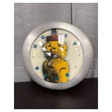 Vintage honey bear wall clock
