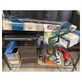 Tools & hardware shelf lot