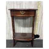 Mahogany wooden accent table