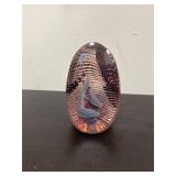 collectible Henry Summa art glass paperweight