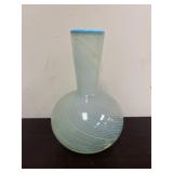 vintage Dansk Mezza Filigrana art glass bud vase