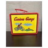 Vintage tin curious George lunch box