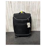 Black Leisure rolling suitcase