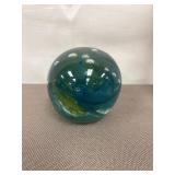 collectible decorative art glass paperweight
