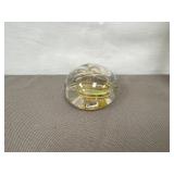 decorative art glass paperweight