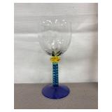 Kosta Boda 'Palm Trees' liqueur glass by Ken Done