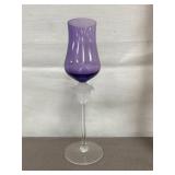 purple Versace Rosenthal Medusa Lumiere grappa win
