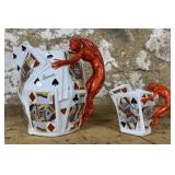 Royal Bayreuth Pitcher and Cup