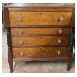 Tiger Maple Chest