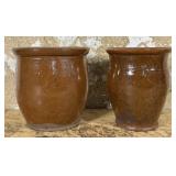 Redware Crocks