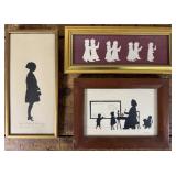 Three Silhouettes