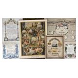 Printed Fraktur, etc.