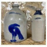 Stoneware Jug and Bottle