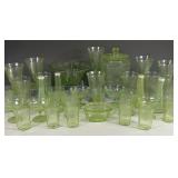 Green Princess Depression Glass
