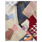 Quilt, fragments, etc.