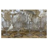 EAPG Pitcher and Goblets