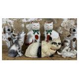 Ceramic Cats and Dogs