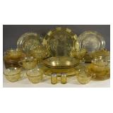 Cabbage Rose Depression Glass