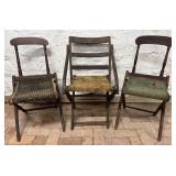 Victorian Folding Chairs
