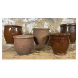 Redware Crocks