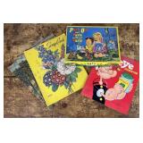 Popeye Sticker Fun Book, etc.