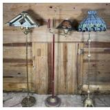 Three Floor Lamps