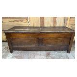 Pine Lift Lid Bin