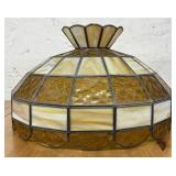 Slag Glass Light