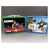 Rambo and King Kong Lunchboxes