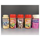 Five Thermoses