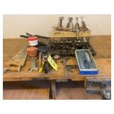 Craftsman plain, electric drill, Clamp, etc