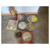 Saw Blades, Fire Extinguisher