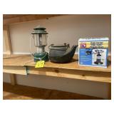 Coleman Lantern, Tea Kettle, Stove