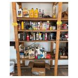 Oils Paints, Garage Supplies